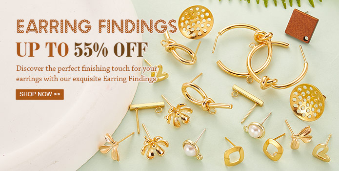 Up to 60% OFF Earring Supplies