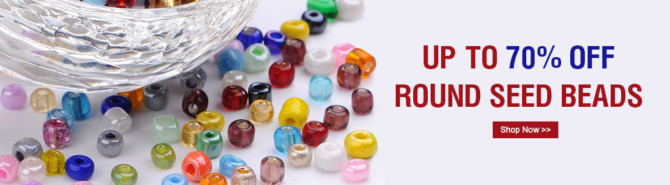 Up to 70% OFF Round Seed Beads
