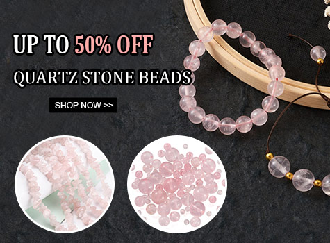 Up to 50% OFF Quartz Stone Beads