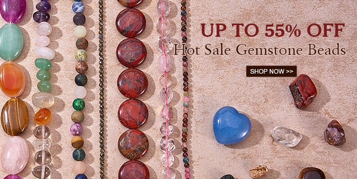 Up to 55% OFF  Hot Sale Gemstone Beads