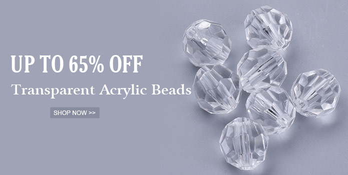 Up to 65% off Transparent Acrylic Beads