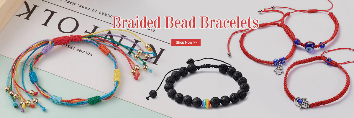 Braided Bead Bracelets