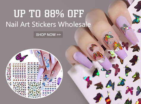 Up to 88% OFF Nail Art Stickers Wholesale