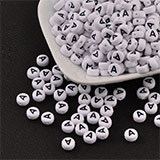 Opaque Acrylic Beads