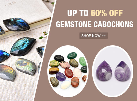 Up to 60% OFF Gemstone Cabochons