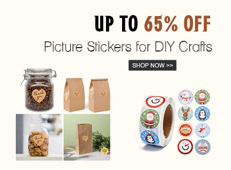 Up to 65% OFF Picture Stickers for DIY Crafts