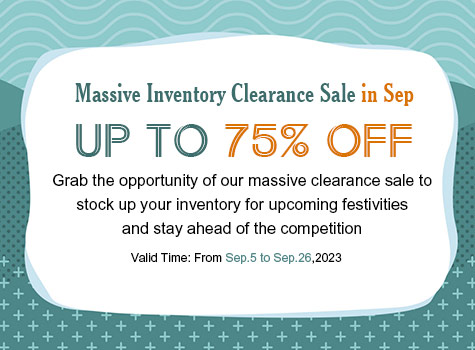 Clearance Sale in Sep. Up to 75% OFF on Beads and Supplies for Jewelry Making