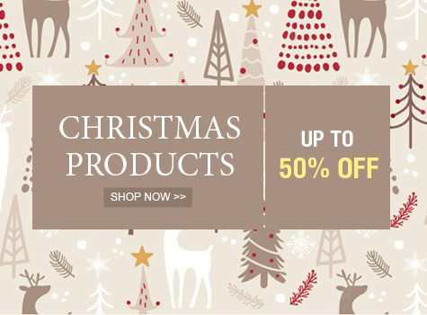 Up to 50% OFF Christmas Products