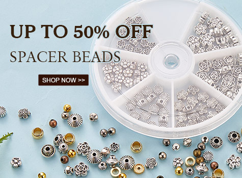 Up to 50% OFF Spacer Beads