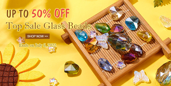 Top Sale Glass Beads  Up to 50% OFF