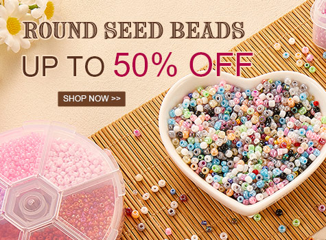 Up to 55% OFF Round Seed Beads