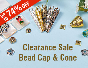 Up to 85% OFF Clearance Sale Bead Cap & Cone