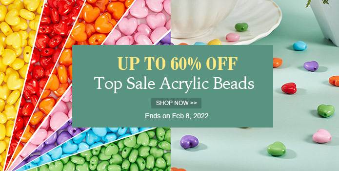 Up to 60% OFF Top Sale Acrylic Beads