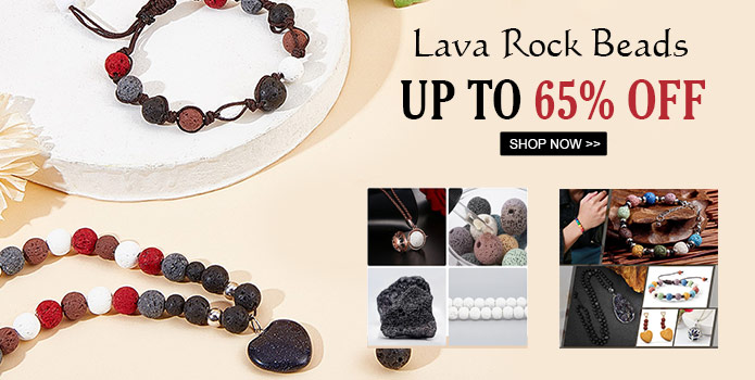 Up to 65% OFF  Lava Rock Beads