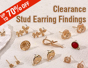 Up to 74% OFF Clearance Stud Earring Findings