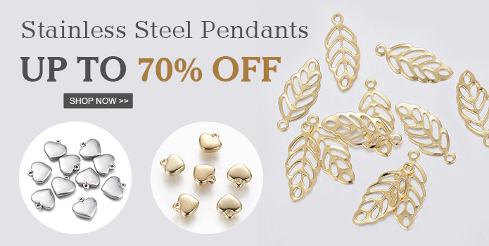 Up to 70% OFF  Stainless Steel Pendants