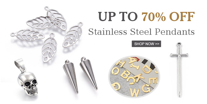 Up to 70% OFF Stainless Steel Pendants