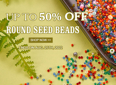 Up to 50% OFF Round Seed Beads