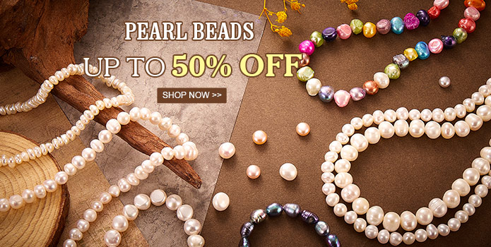 Up to 50% OFF Pearl Beads