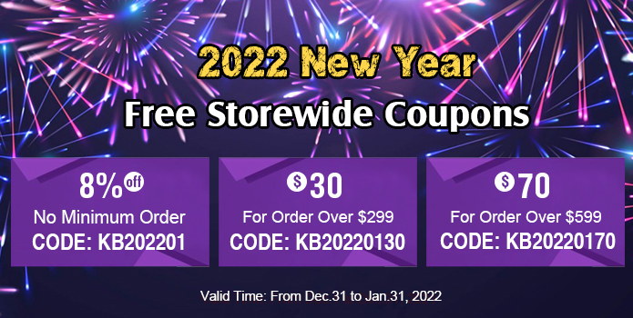 Up to 8% OFF New Year Coupons