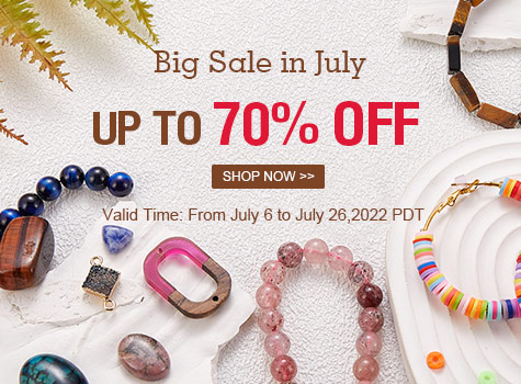 Big Sale in July. Up to 70% OFF