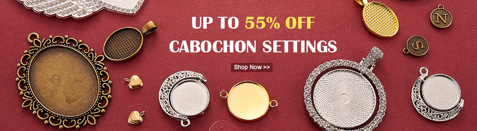 Up to 55% OFF Cabochon Settings