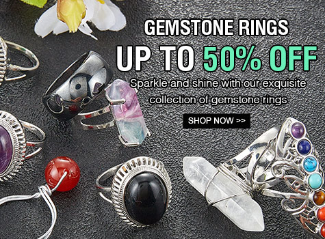 Up to 50% OFF Gemstone Rings