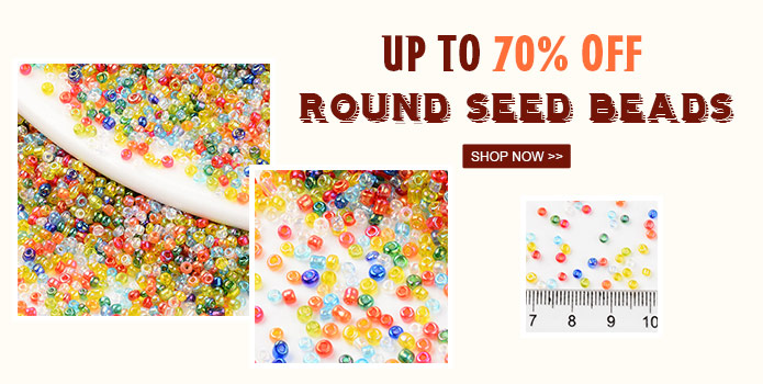 Up to 70% OFF  Round Seed Beads