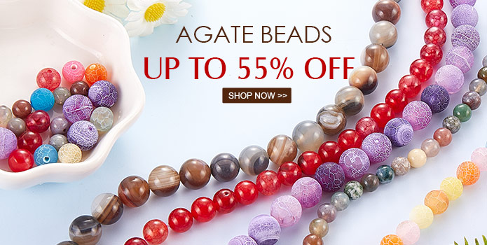 Up to 55% OFF Agate Beads