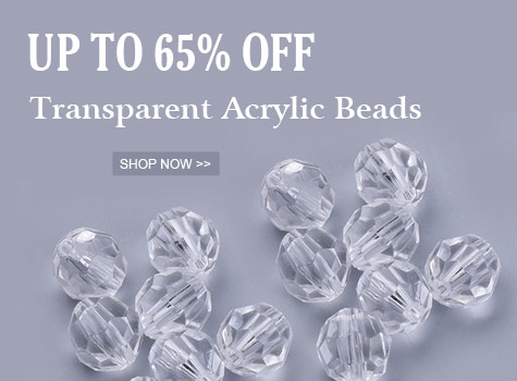 Up to 65% off Transparent Acrylic Beads