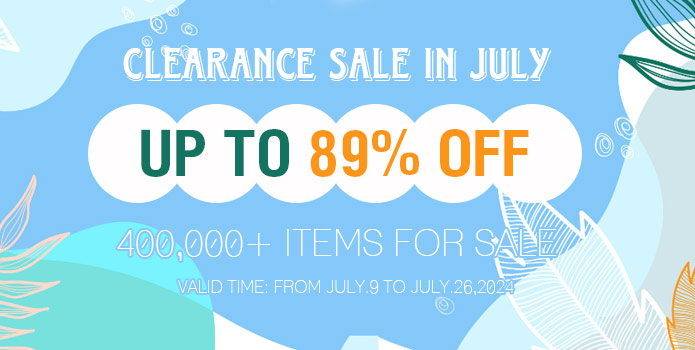 Clearance Sale in July. Up to 89% OFF on Beads and Supplies for Jewelry Making