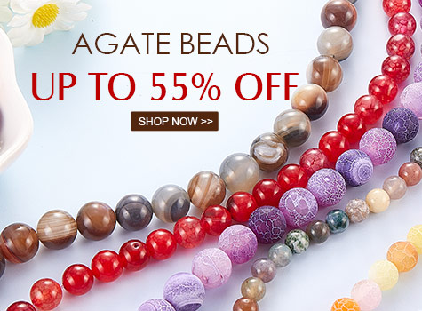 Up to 55% OFF Agate Beads