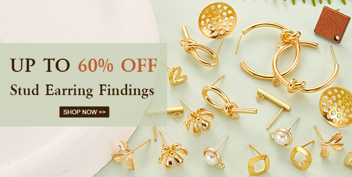 Up to 60% OFF Stud Earring Findings
