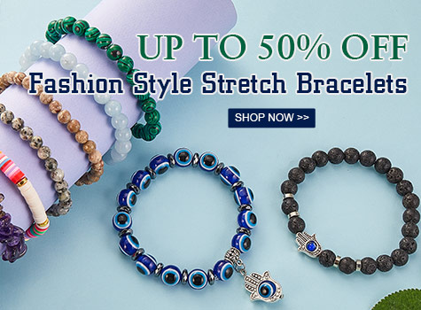Up to 50% OFF Fashion Style Stretch Bracelets