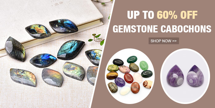 Up to 60% OFF Gemstone Cabochons