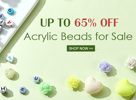 Up to 65% OFF  Acrylic Beads