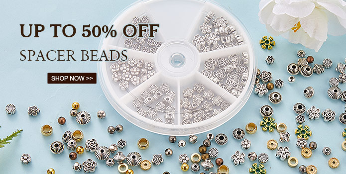 Up to 50% OFF Spacer Beads