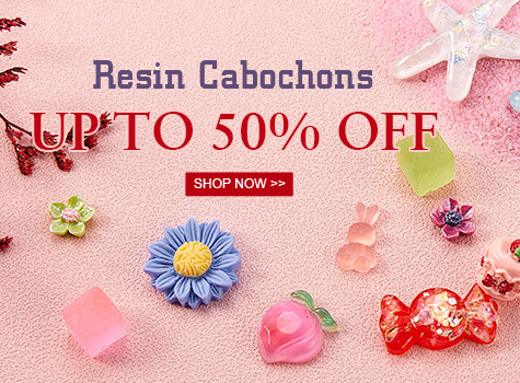 Up to 50% OFF Resin Cabochons