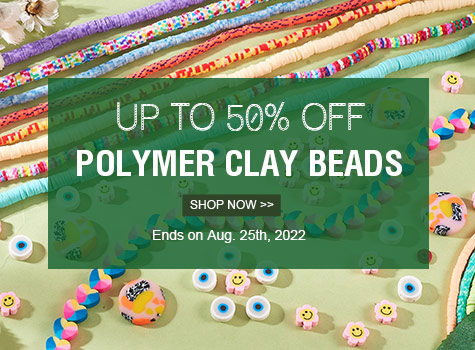 Up to 50% OFF Polymer Clay Beads