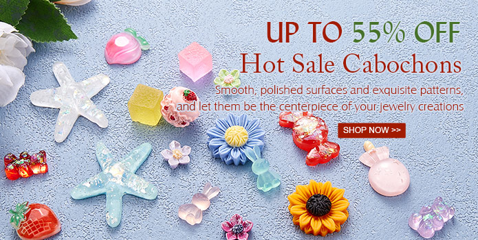 Up to 55% OFF Hot Sale Cabochons