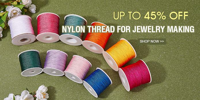 Up to 45% OFF Nylon Thread for Jewelry Making