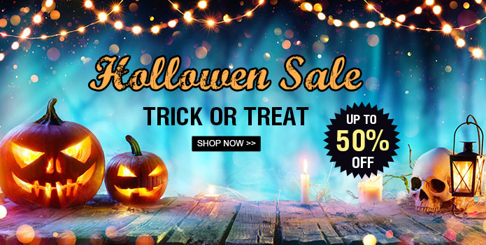 Up to 50% OFF Halloween Products