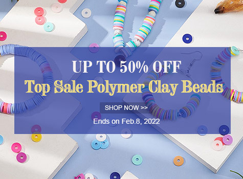 Up to 50% OFF Top Sale Polymer Clay Beads