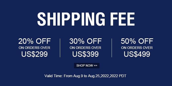 Up to 50% OFF Shipping Fee Discount