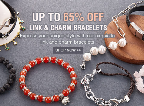 Up to 65% OFF Link & Charm Bracelets